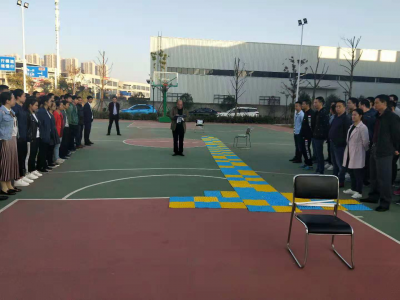 齊心協(xié)力，心系你我——天虹彩印開展早會(huì)團(tuán)建活動(dòng)
